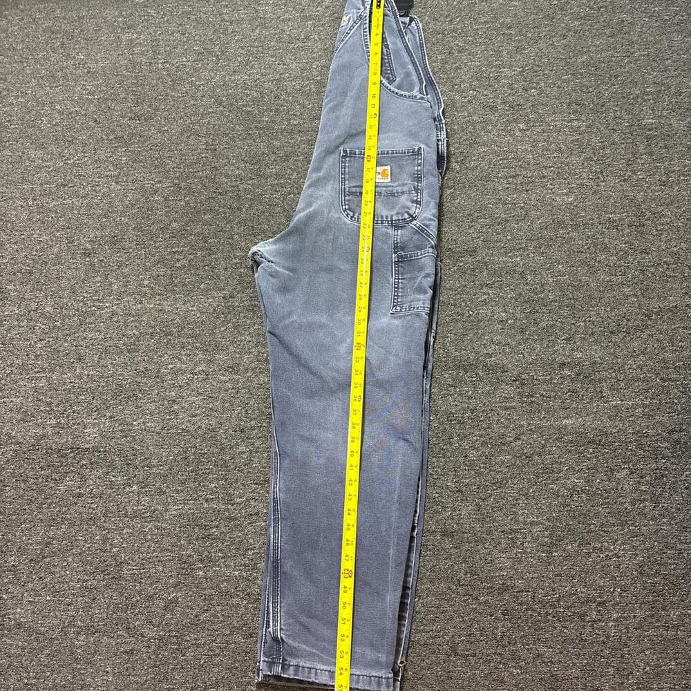Carhartt blue double knee overalls - Picture 5 of 8